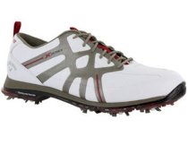  Callaway - X Cage-Pro White/Grey Golf Shoes 