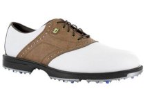  FootJoy - SuperLites Traditional Golf Shoes White/Taupe 