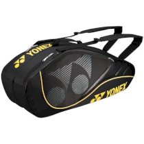  Yonex Tournament Active 6 Pack Racquet Bag Black