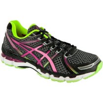  ASICS GEL-Kayano® 19 Women's Black/Electric Pink/Apple