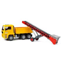 Bruder 1:16 Scale MAN TGA Construction Truck With Conveyer Belt