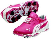 Puma Men's BioFusion Golf Shoes - Beetroot Purple/White