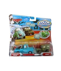 Mattel Disney Color Changers Set of 2 - Mater Sarge Car
