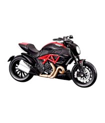 Maisto 1:18 Ducati Diavel Carbon Black Diecast Motorcycle