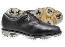 FootJoy Men's DryJoys Tour Golf Shoes - Black/Black (FJ#53676)