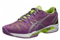 Asics Gel Solution Speed 2 Purple/Green Women's Shoes