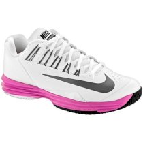  Nike Lunar Ballistec Women's White/Medium Base Gray/Red Violet/Silver