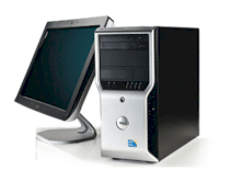 Dell WorkStation Precision T1500 (Intel Core i5 750 2.66Ghz, Ram 4GB, HDD 250GB, VGA ATI RADEON HD2400X 256MB, Không kèm màn hình)