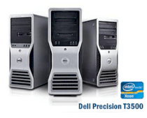 Dell WorkStation Precision T3500 (Intel Xeon W3520 2.66Ghz, Ram 4GB, HDD 250GB, VGA NVIDIA Gefore NS220 1GB, Không kèm màn hình)