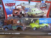 Disney / Pixar Cars 2 Movie Exclusive 155 Die Cast Car 2Pack Mater with Spy Glasses Acer Maters Secret Mission
