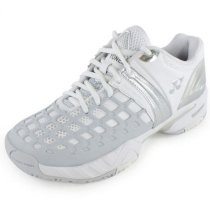 YONEX Women`s Power Cushion Pro Tennis Shoes White and Gray