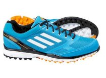 Adidas Men's adizero Sport II Spikeless Golf Shoes - Blue/White/Black