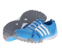  Adidas - Women's ClimaCool Ballerina Spikeless Golf Shoes Blue/Silver 
