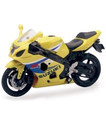 NewRay Suzuki GSX-R 600 1:18 Scale Diecast Motorcycle