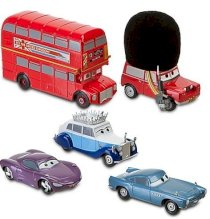 Disney / Pixar Cars 2 Movie Exclusive 148 Die Cast Car 5Pack London Calling 2 Set Exclusive Cars!