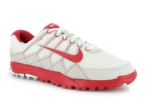 Nike - Air Range WP II Golf Shoes White/Red/Grey 