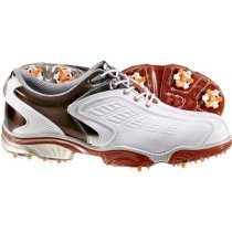 FootJoy Men's FJ Sport Golf Shoes - White/Orange (FJ# 53216)