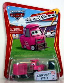 Disney / Pixar Cars Movie 1:55 Die Cast Car Race-O-Rama Series Tank Coat Pitty