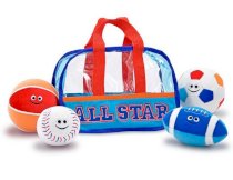 Sports Bag Fill and Spill Baby Soft Balls Playset
