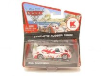 Disney Pixar Cars 2 Movie Exclusive Die Cast Shu Todoroki with Synthetic Rubber Tires 1:55 Scale