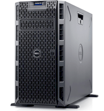 Server Dell PowerEdge T420 - E5-2420 (Intel Xeon E5-2420 1.9GHz, RAM 4GB, RAID S110 (0,1,5,10), HDD 2x Dell 250GB, DVD, PS 550Watts)