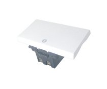 Công tắc đôi 1 chiều nhựa PC trắng cỡ L Kenno K51011A