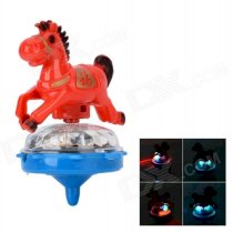 Creative LED Whirligig Top - Red + Blue (2 x AG13)
