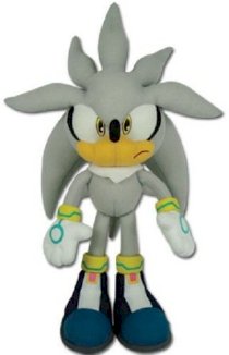 Great Eastern GE-8960 Sonic The Hedgehog 13" Plush Doll, Silver