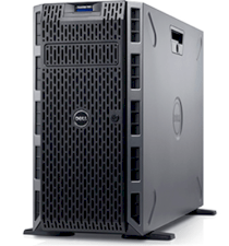 Server Dell PowerEdge T420 - E5-2407 (Intel Xeon Quad Core E5-2407 2.2GHz, RAM 4GB, RAID S110 (0,1,5,10), HDD 2x Dell 250GB, DVD, PS 550Watts)