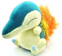 Cute! 6.5" Pokemon Cyndaquil Plush Toy Soft Doll Hinoarashi Nintendo Toy for Kids