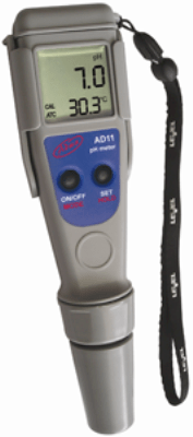 Bút đo pH, nhiệt độ chống thấm nước Adwa AD11