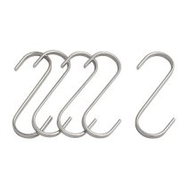 Móc treo 5c Grundtal / S-hook, stainless steel - Ikea, Thụy Điển M-904