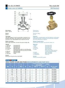 Van cầu LK 456022