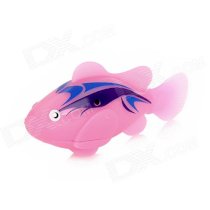ROBO FISH Simulation Electronic Pet Fish Toy - Pink + Blue (2 x L1154)