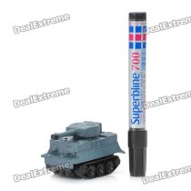 Magic Pen Inductive Line Following Tank Toy - Blue (4 x LR44)