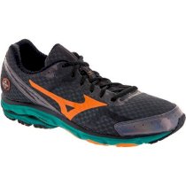  Mizuno Wave Rider 17 Men's Dark Slate/Bright Marigold/Columbia