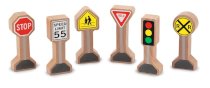 Whittle World Traffic Signs Wooden Set