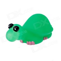 Cute Turtle Shaped Kids Funny Bathing Toy w/ Color Change Flashing LED - Green 