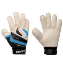 Sondico Midas Classic Goalkeeper Gloves Junior Black/Wht/Cyan