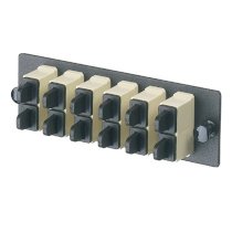 Panduit Fiber Adapter Panels (FAP6WBLDSC)