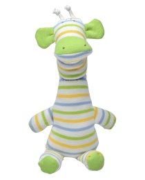 Under The Nile Giraffe Toy, Green/Blue/Orange/White 