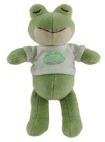 Miyim Simply Organic Petite Plush Toy, Ben Frog, 0-3 Months 