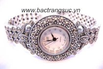  Đồng hồ bạc đá Marcasite WA-83 