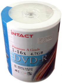 DVD Intact Inkjet white