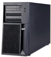 Server IBM System X3400 (Intel Xeon Quad Core E5440 2.83GHz, Ram 4GB, HDD 2x73GB, DVD ROM, Raid 8ki (0,1,10), Power 1x 670W)