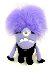 Despicable Me 2 - Evil One Eyed Purple Minion 10 Plush