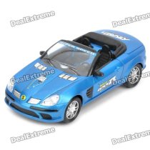 Cool Racing Car Toy with Music & Light Effects - Blue (4 x AA)