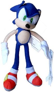 Sega Sonic The Hedgehog X : Blue Sonic Plush Doll Stuffed Toy 9 inches