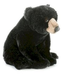 Aurora Plush Blackstone Bear Flopsie - 12"