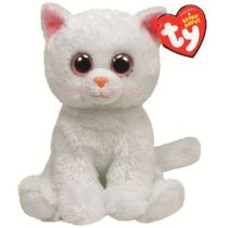 Ty Beanie Baby Bianca Plush - White Cat 